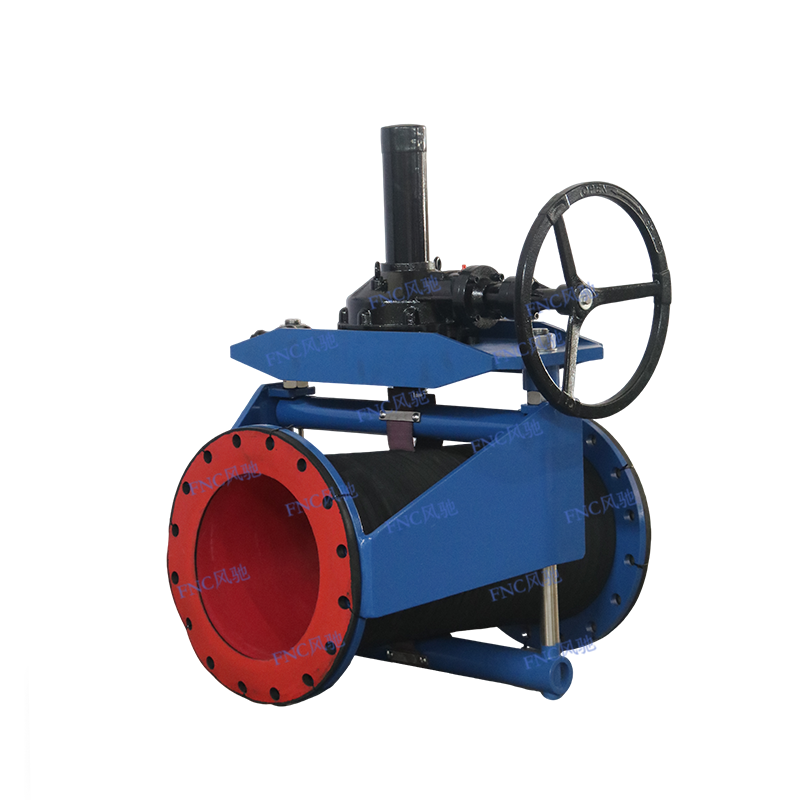 Zawory zaciskowe otwartego korpusu